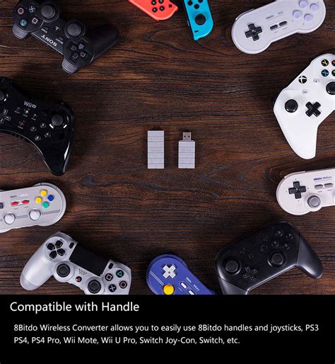 8bitdo Wireless Bluetooth Receiver Usb Converter Adapter Ps Classic For