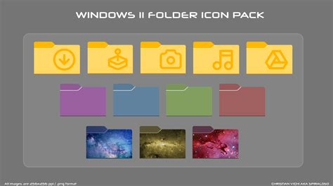 Folder11 Custom Folder Icons For Windows 11 1 By Jang