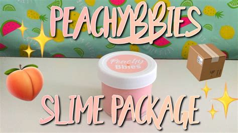 🍑peachybbies Slime Package🍑 Youtube