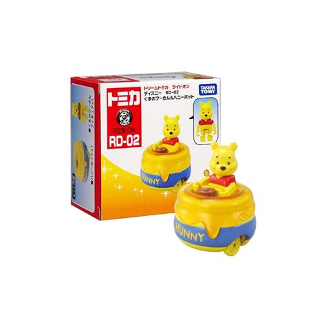 Tomy Tomica Ride On Rd 02 Winnie The Pooh Honeypot