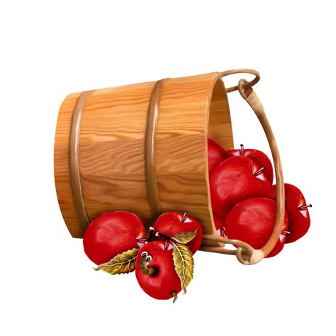 10 Apple Basket Clipart Free Collection