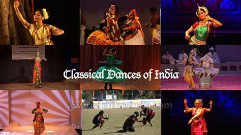 Classical Dances Of India Youtube