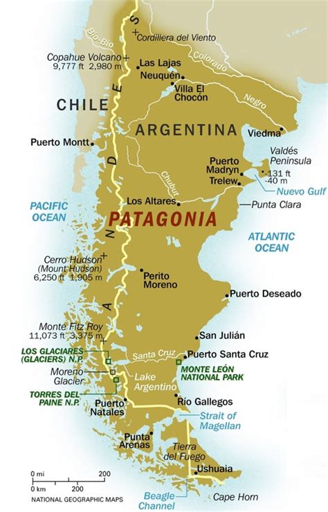 Patagonia South America Patagônia Listas De Desejos De Viagem