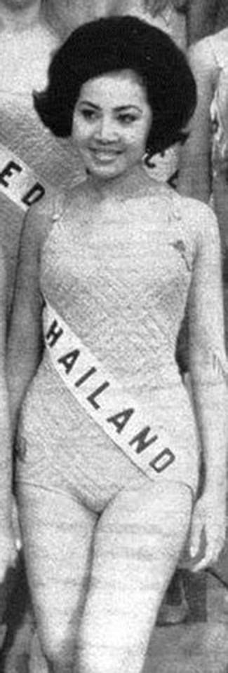 Apantree Prayutsenee Miss Universe Thailand 1968 Beauty Pageant