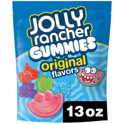 Jolly Rancher Gummies Assorted Fruit Flavors Candy Bag 13oz1 Bag