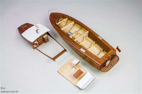 Check spelling or type a new query. Aero-Naut Diva Radio Control Cabin Cruiser Boat Wooden Kit