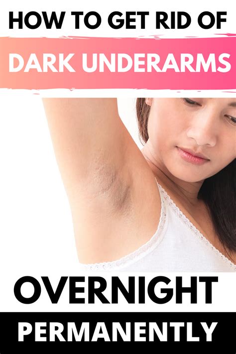 How To Get Rid Of Dark Underarms Overnight Permanently Dark Underarms Skin Cleanser Products