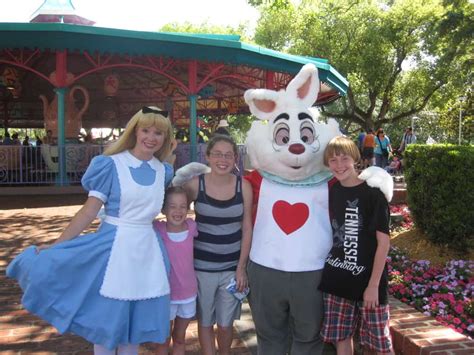 Alice At Magic Kingdom