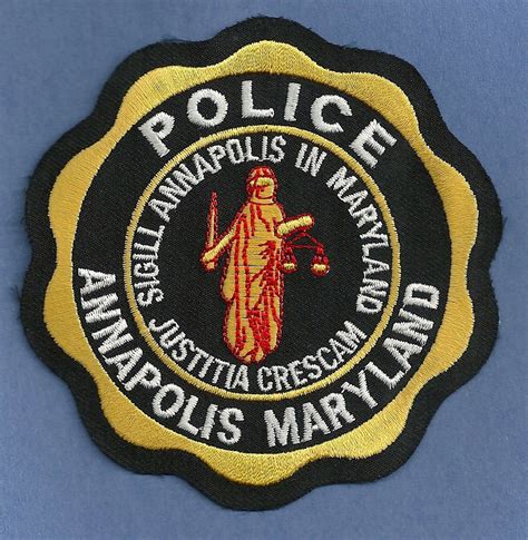 Annapolis Maryland Police Patch