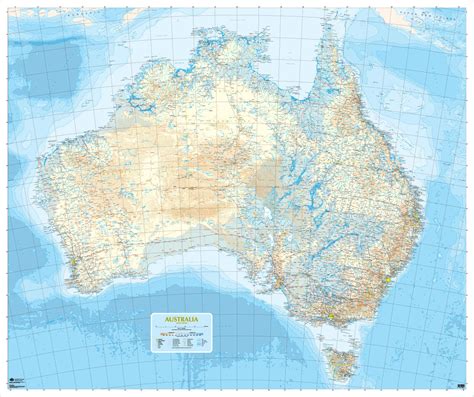 Businessmapsaustralia — Custom Map Of Continental Australia