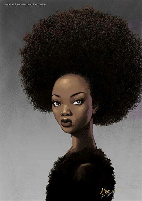Afro Natural Hair Art Black Art Natural Hair Art Hair Art