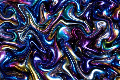 Distorted Iridescent Colors Stock Photos Motion Array