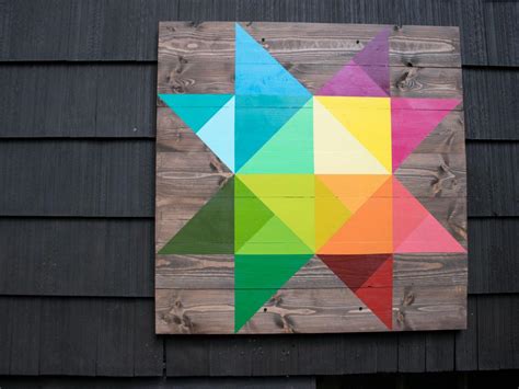 Under the general term of patchwork are of 3 different the quilt, as we know it in america, was originally a strictly utilitarian article, born of the necessity of providing warm covers for beds. How to Make a Modern Barn Quilt | how-tos | DIY