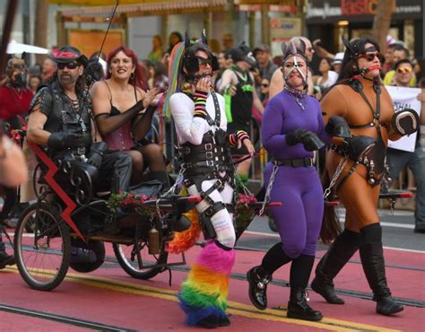 lgbt pride parade fills streets of san francisco slideshow