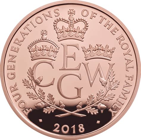 The Four Generations of Royalty 2018 | The Royal Mint