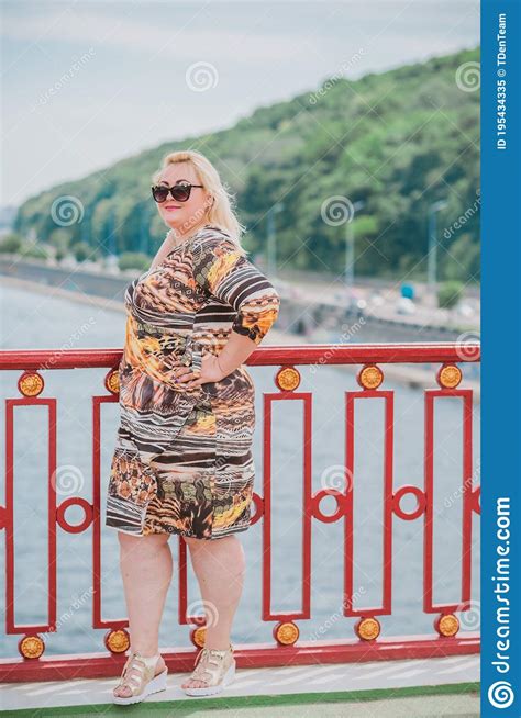 Plus Size Mature Woman Lifestyle Stock Image Image Of Body Center