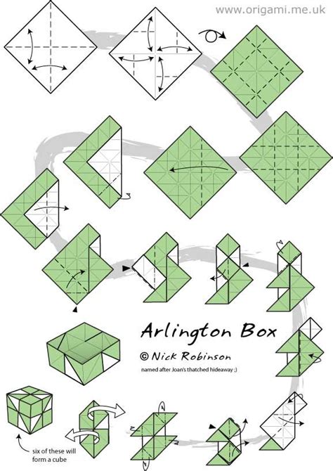 Origami Box Instructions Printable