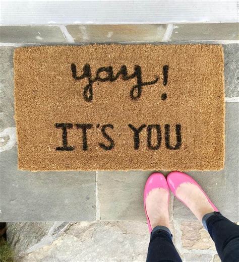 68 Diy Door Mats Graceful And Personalized Tutorials