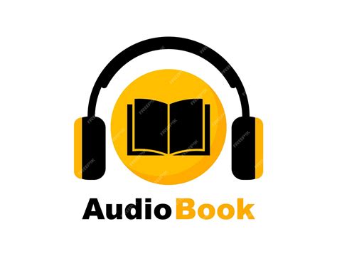 Premium Vector Audiobook Logo Template Literature And Ebooks In Audio