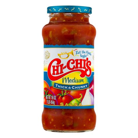 save on chi chi s thick and chunky salsa medium order online delivery martin s