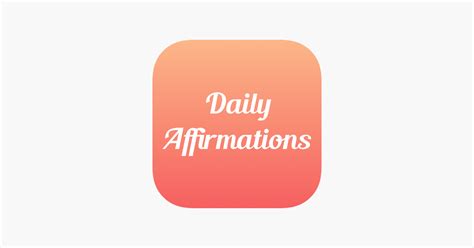 My Positive Daily Affirmations On The App Store