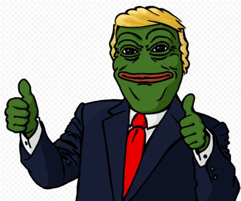 Donald Trump Pepe The Frog President Suit Citypng