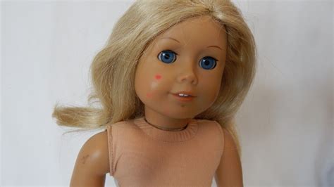 American Girl 2013 Blonde Hair Blue Eyes Pierced Ears Nude Doll Ebay