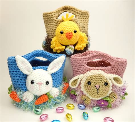 Fun Easter Basket Crochet Patterns Free And Paid Baby To Boomer Lifestyle