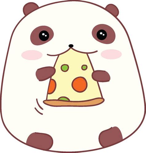 Adorable Cute Chubby Kawaii Panda Bear Cartoon 7 Vinyl
