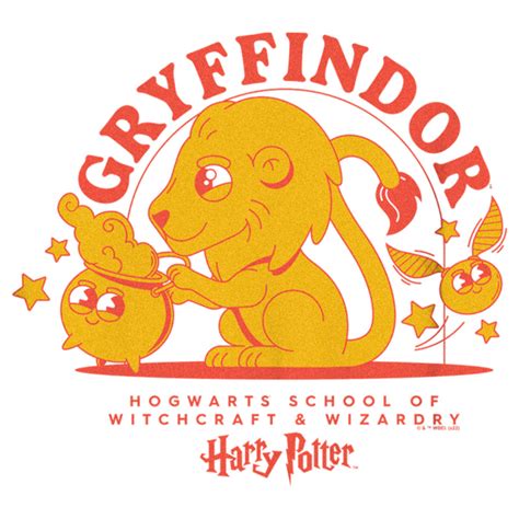 Boys Harry Potter Cute Gryffindor Lion T Shirt Fifth Sun