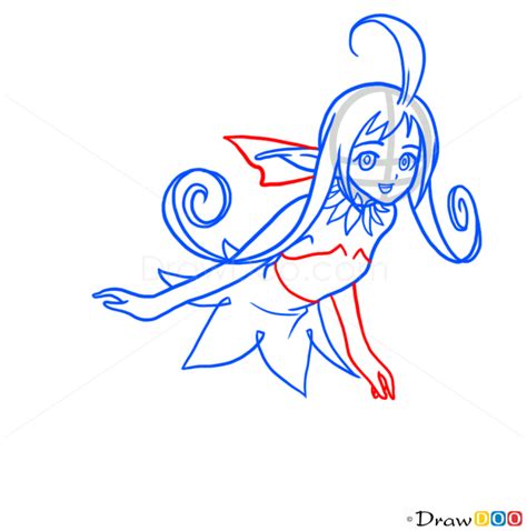 How To Draw Anime Fairie 3 Fairies