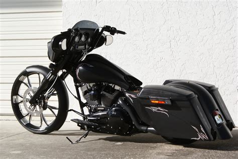 Custom Harley Davidson Street Glide 26 In Front Wheel Conversion