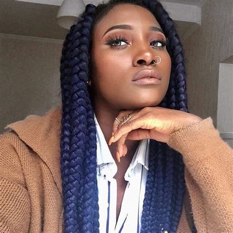 25 Big Box Braids That Will Make You Stand Out of The Crowd