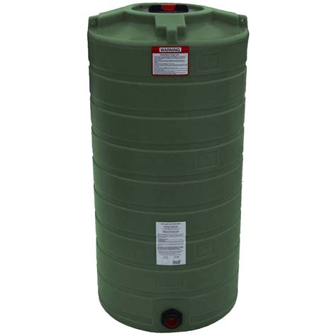 150 Gallon Vertical Water Storage Tank Enduraplas Tlv00150mg