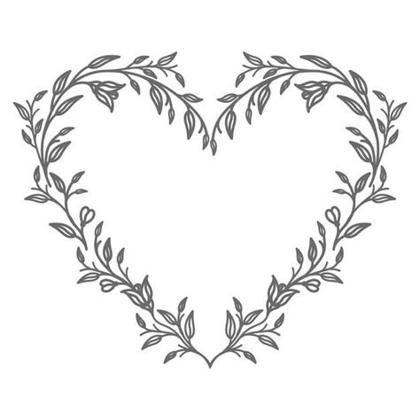 Premium Vector Vector Floral Heart Illustration For Abstract And