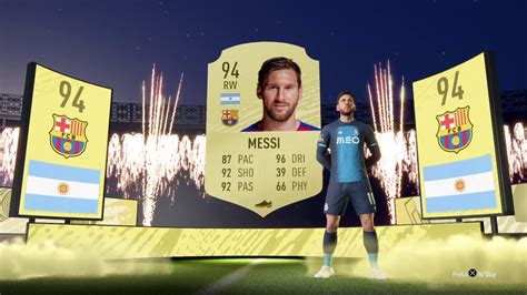 Fifa 20 Messi In A Pack Not Fake Youtube