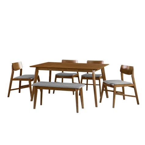 Camden 12m Dining Set 12m Dining Table 4 Dining Chairs Rubber