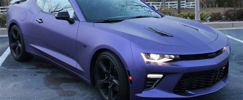 Purple 2016 Chevrolet Camaro Ss Is No Plum Crazy Autoevolution