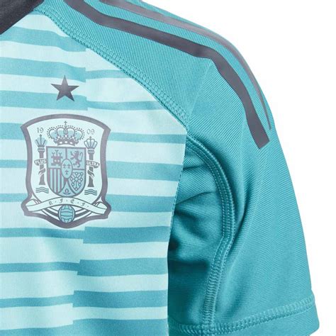 Adidas Spain Home Goalkeeper Kit 2018 Green Goalinn