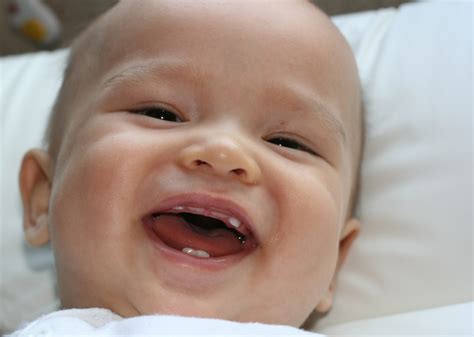 Manche babys sind mit einem zahn bereits durch, geboren, während andere völlig zahnlos bis nach dem ersten geburtstag bleiben. Mein Baby zahnt! | Gerne-Zähneputzen.de : Gerne Zähneputzen