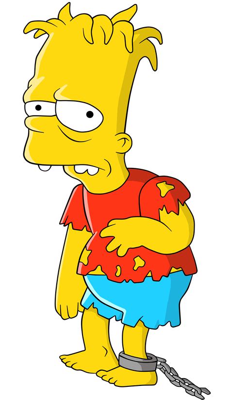 Bart Simpson Png Transparent Image Download Size 1728x3000px