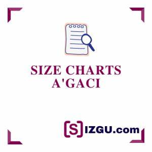 A 39 Gaci Size Charts Sizgu Com