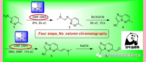 Dmf Dma试剂天天用，我们真的已经了解了它？——介绍dmf Dma试剂的另类用法，同时介绍一个很牛的合成工艺，值得学习反应氧化保护