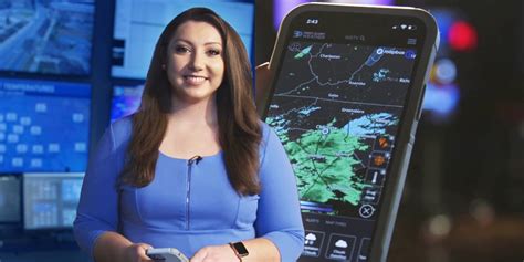 Rachel Coulter Shows You Features Of The Wbtv First Alert Weather App