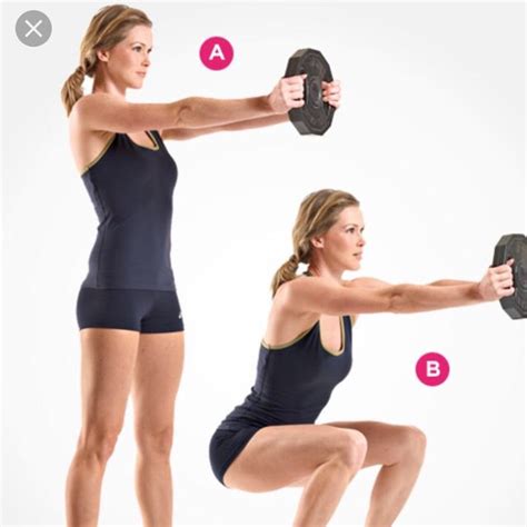 Squat And Front Raise By Erika O Exercise How To Skimble