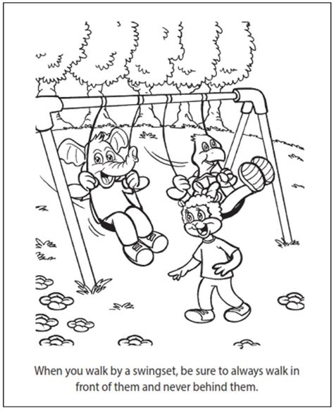 The sign of the cross the lord's prayer hail read more. Playground Coloring Pages - Coloring Home