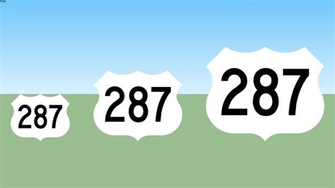 Us 287 Sign 3d Warehouse