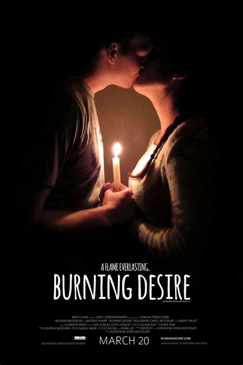 Burning Desire Film Afişi Sinema Kanvas Tablo ARTTABLO