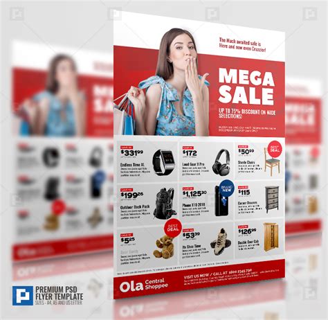 Product Super Sale And Promotional Flyer Psdpixel