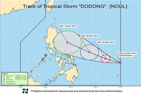 Typhoon Dodong Enters Ph Abs Cbn News